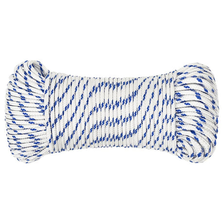 Corde à démarrage Vidaxl 3 mm 100 m de polypropylène blanc