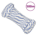 Corde à démarrage Vidaxl 3 mm 500 m de polypropylène blanc