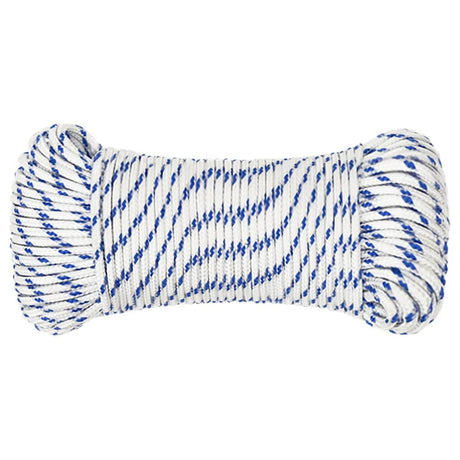 VidaXL corde de bateau 5 mm 250 m polypropylène blanc