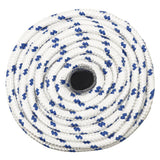 Corde à démarrage Vidaxl 14 mm 100 m de polypropylène blanc