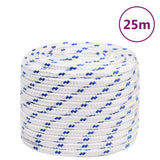 Vidaxxl corde de bateau 16 mm 25 m polypropylène blanc