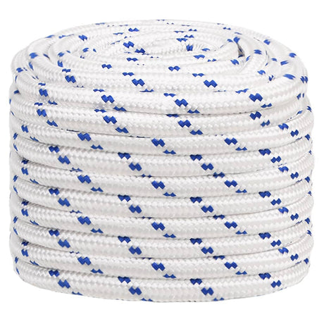 VidaXL corde de bateau 20 mm 25 m polypropylène blanc