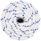 VidaXL corde de bateau 20 mm 25 m polypropylène blanc
