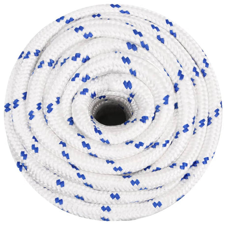 VidaXL corde de bateau 20 mm 25 m polypropylène blanc