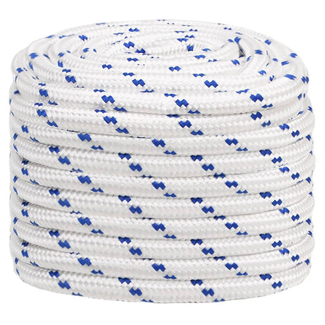 VidaXL corde de bateau 20 mm 50 m polypropylène blanc