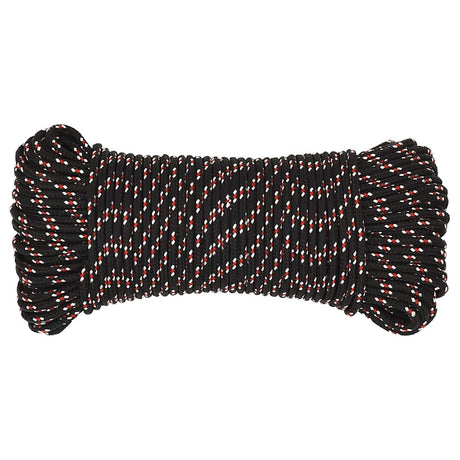 Corde à démarrage Vidaxl 3 mm 500 m de polypropylène noir