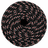 Corde à démarrage Vidaxl 10 mm 500 m de polypropylène noir