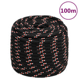 Vidaxl Boot rope 16 mm 100 m polypropylene black