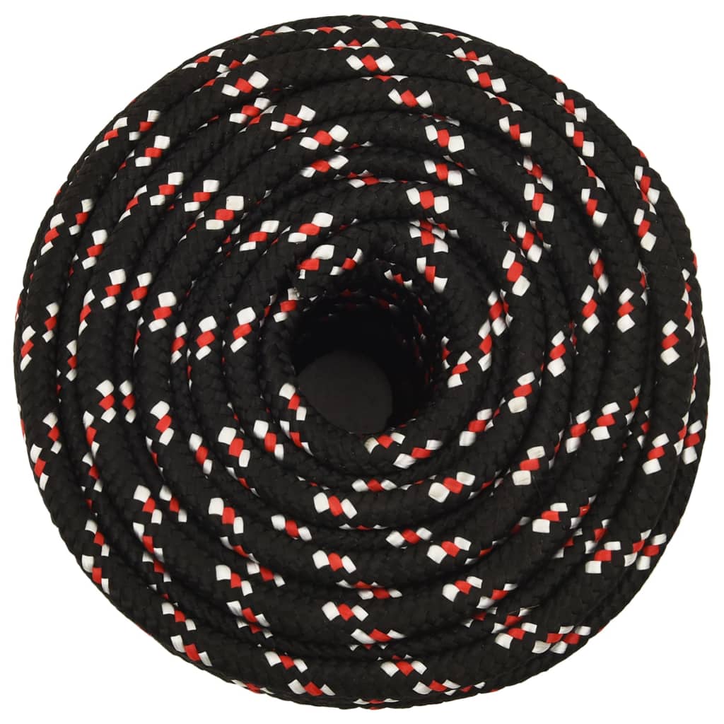 Vidaxl Boot rope 16 mm 100 m polypropylene black