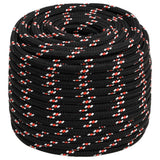 Corde à démarrage Vidaxl 18 mm 100 m de polypropylène noir