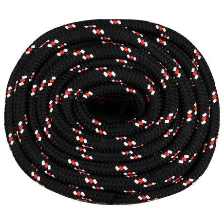 Corde de bateau vidaxl 20 mm 100 m de polypropylène noir