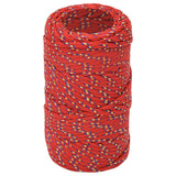 Vidaxxl corde de bateau 2 mm 500 m polypropylène rouge