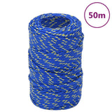 Vidaxl boottouw 2 mm 50 m polypropyleen blauw