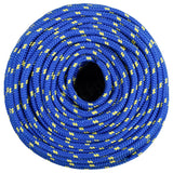 Corde à démarrage Vidaxl 6 mm 50 m Bleu en polypropylène