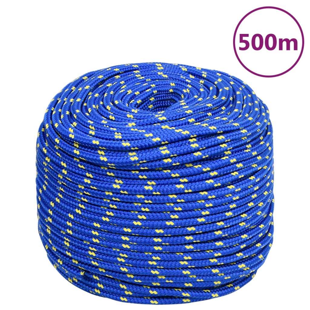 Vidaxl Boot Rope 10 mm 500 m Polropypylen Blue