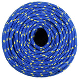 Corde à bateau Vidaxl 10 mm 500 m Bleu en polypropylène