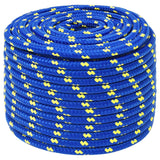 Vidaxl Boat Rope 12 mm 100 m polypropenblå