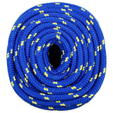 Corde de bateau vidaxl 18 mm 100 m en bleu en polypropène