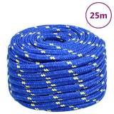 Vidaxl boat rope 20 mm 25 m polypropene blue