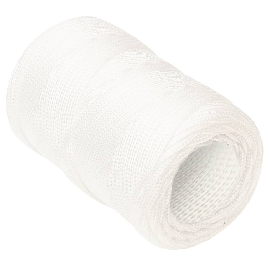 Vidaxl Boat Rope 2 mm 50 m polipropileno blanco completo