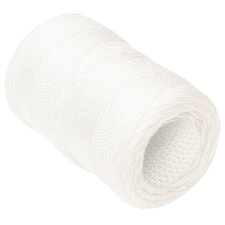 Vidaxl corde de bateau 2 mm 100 m polypropylène solide blanc