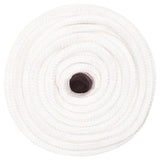 Vidaxl corde de bateau 12 mm 25 m polypropylène solide blanc