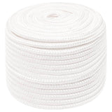 Vidaxl Boat Rope 14 mm 100 m polypropylen full hvit