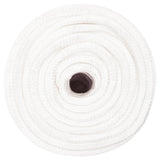Corde de bateau vidaxl 14 mm 250 m en polypropylène plein blanc