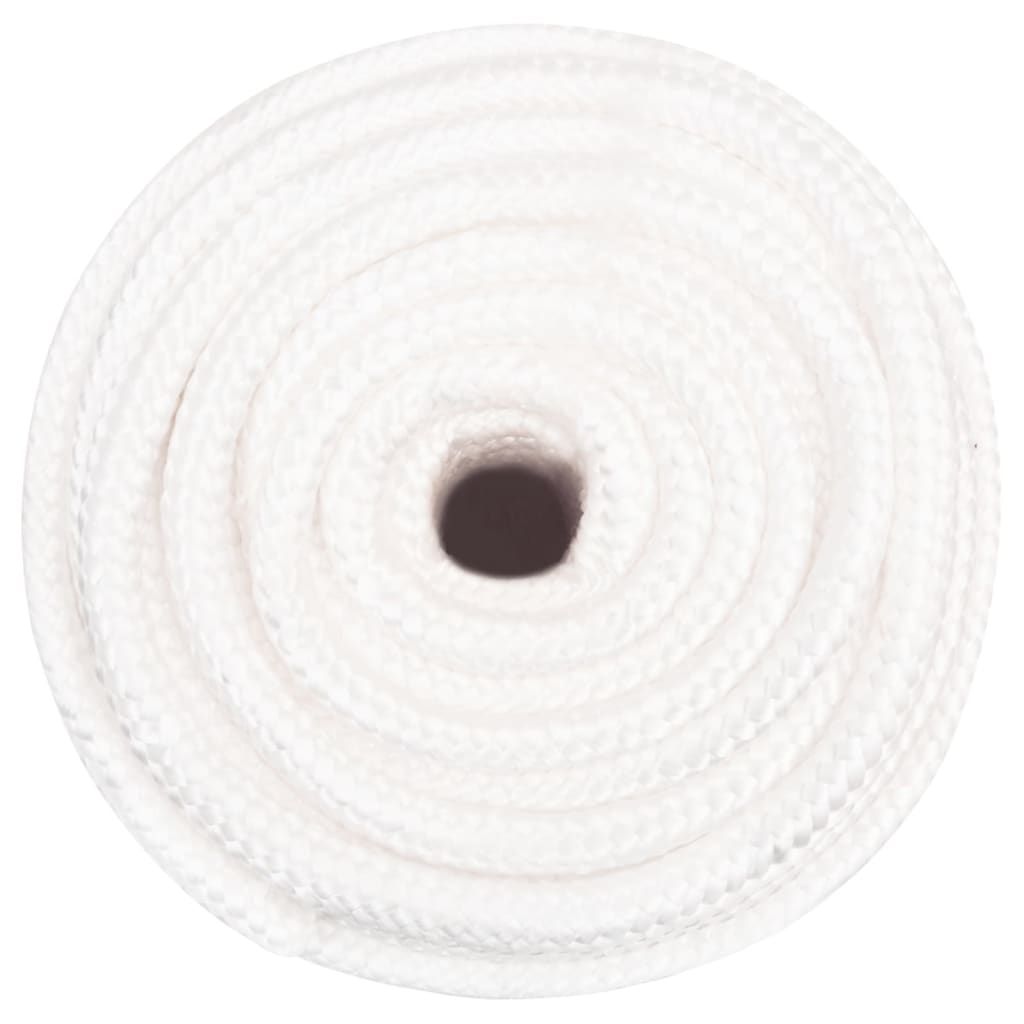 Corde de bateau vidaxl 16 mm 250 m en polypropylène plein blanc