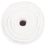 Corde de bateau vidaxl 18 mm 100 m polypropylène plein blanc