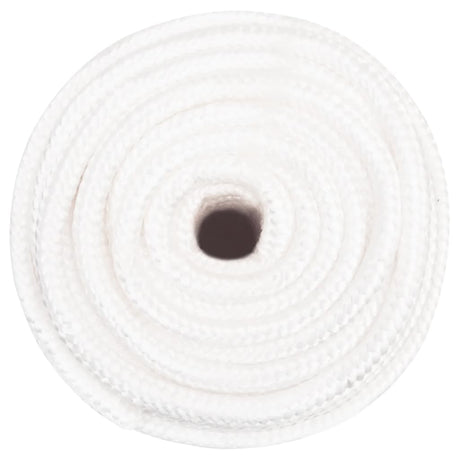 Corde de bateau vidaxl 18 mm 100 m polypropylène plein blanc
