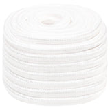 Vidaxl corde de bateau 20 mm 50 m polypropylène solide blanc
