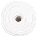 Vidaxl corde de bateau 20 mm 50 m polypropylène solide blanc