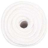 Vidaxl corde de bateau 20 mm 100 m polypropylène solide blanc