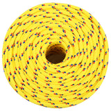 Vidaxl corde de bateau 6 mm 500 m polypropylène jaune