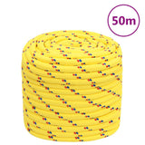 Vidaxl Boat Rope 16 mm 50 m polypropylen gul