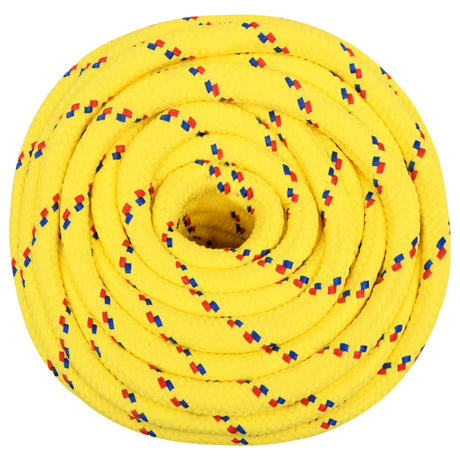 Vidaxl corde de bateau 18 mm 100 m polypropylène jaune