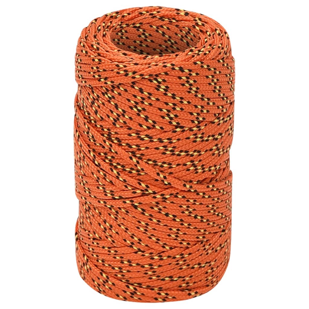 Vidaxl Boat Rope 2 mm 100 m polypropylen orange