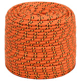 Vidaxl corde de bateau 6 mm 25 m polypropylène orange