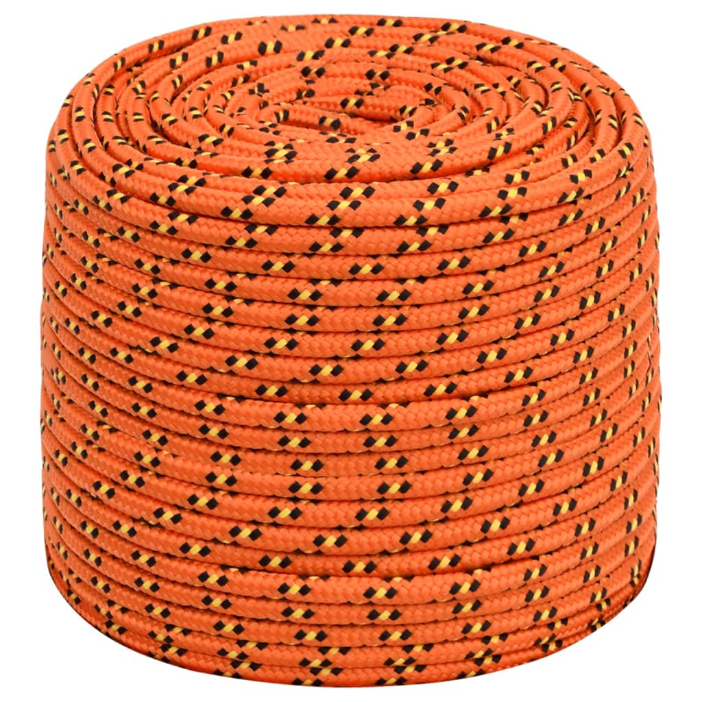 Vidaxl Boat Rope 6 mm 25 m Polypropylen Orange