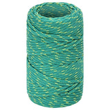 Vidaxl corde de bateau 2 mm 100 m polypropylène vert