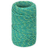 Vidaxxl corde de bateau 2 mm 250 m polypropylène vert