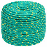 Vidaxxl corde de bateau 10 mm 50 m polypropylène vert