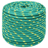 Vidaxxl corde de bateau 12 mm 100 m polypropylène vert