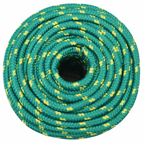 Vidaxxl corde de bateau 12 mm 100 m polypropylène vert