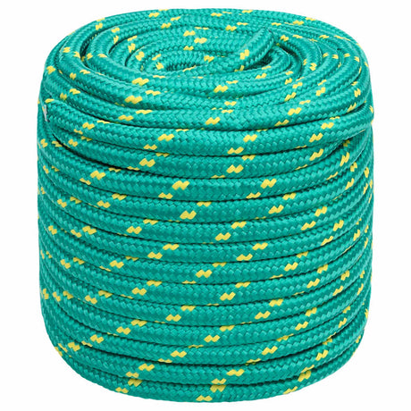 Corde à bateau Vidaxl 16 mm 250 m vert en polypropylène