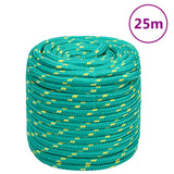 Vidaxxl corde de bateau 18 mm 25 m polypropylène vert