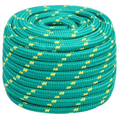 Vidaxxl corde de bateau 20 mm 50 m polypropylène vert