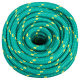 Vidaxxl corde de bateau 20 mm 50 m polypropylène vert