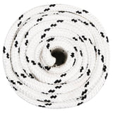 Vidaxl boat rope braided 16 mmx25 m polyester white